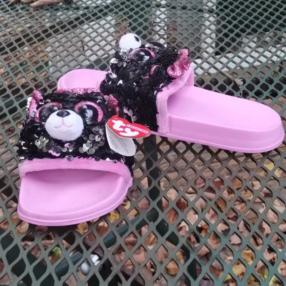 Girls TY beanie baby shoe